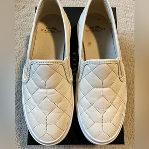 Coach Chrissy Quilted Slip-Ons